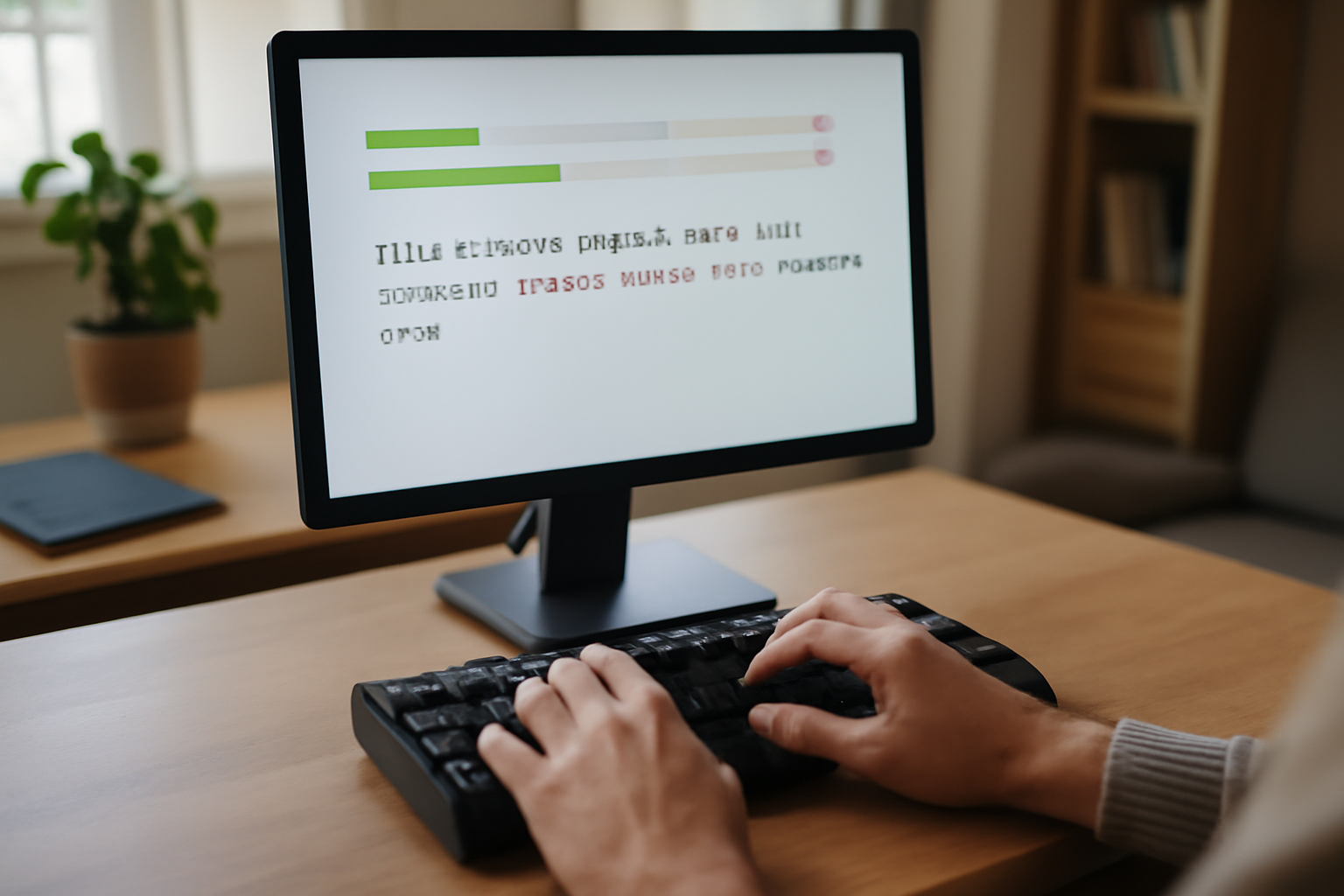 outil de rapid typing avec feedback sur erreurs et progression