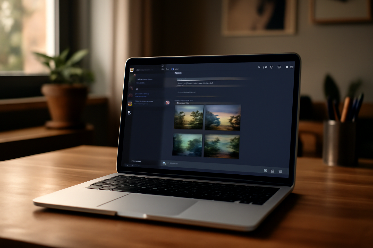 midjourney gratuit sur Discord : interface de génération d’images