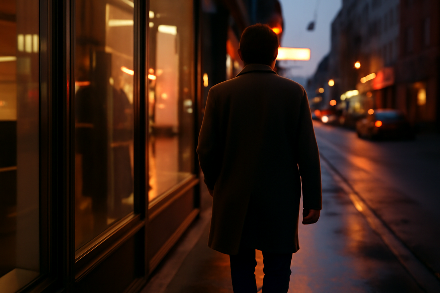 promptchan : exemple de génération photo réaliste d’une scène urbaine pour une vidéo courte